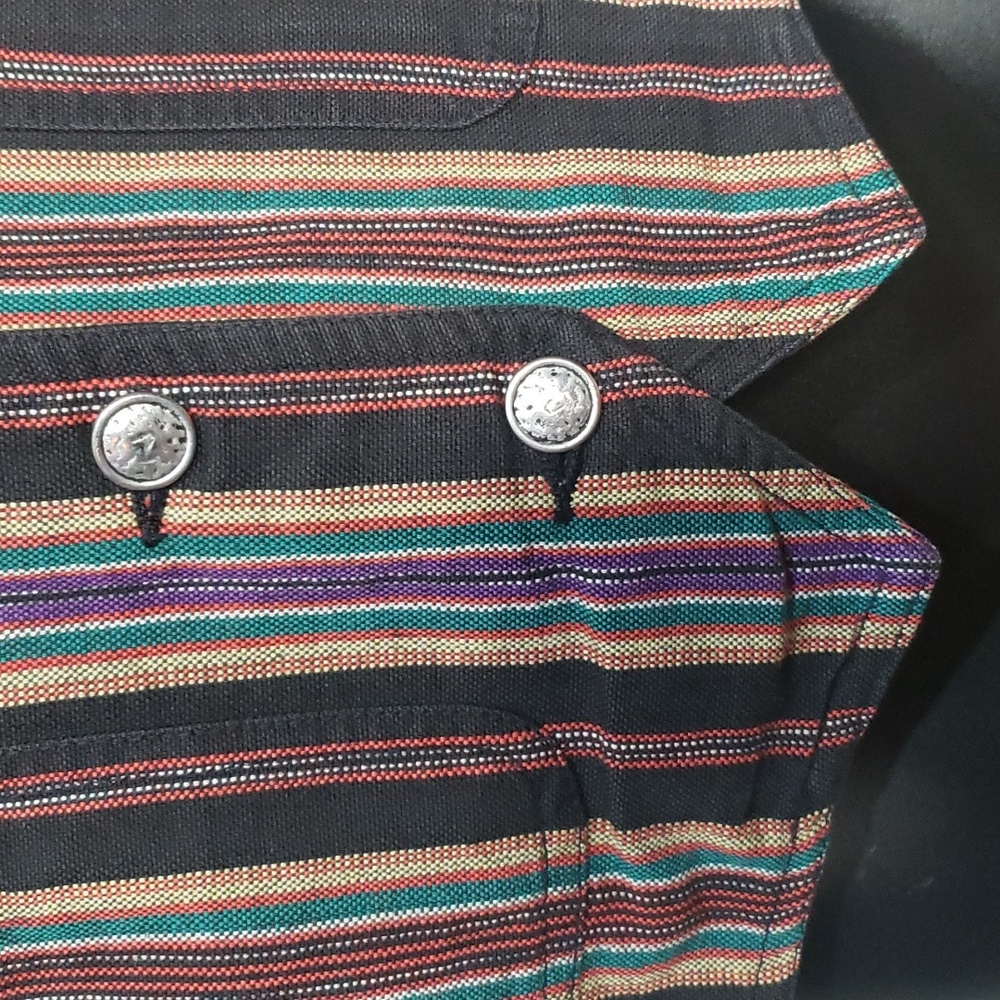 Bohemian button down vest - Picture 4 of 6